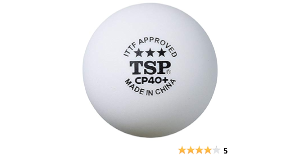 Amazon ヴィクタス ティーエスピー Tsp 卓球 ボール Cp40 3スターボール 5ダース入り Wh ヴィクタス Victas ボール