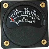 エンジン計器 FALCON GAUGE WATER TEMP 2-1/4"