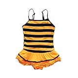 iumei SWIMWEAR ベビー・ガールズ US サイズ: 3T-5T（3-5 Years） カラー: ベージュ