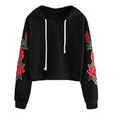 パーカー レディース トップス Glennoky 花柄 ショート丈シャツ オシャレ キレイめ プリント ブラウス スウェットパーカー ドローストリング フーデッド レディースパーカー スウェットシャツ