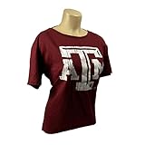 Texas A & M Aggies公式NCAA Large ( SZ。10 – 12 )オープンバックシャツby Glitterギア