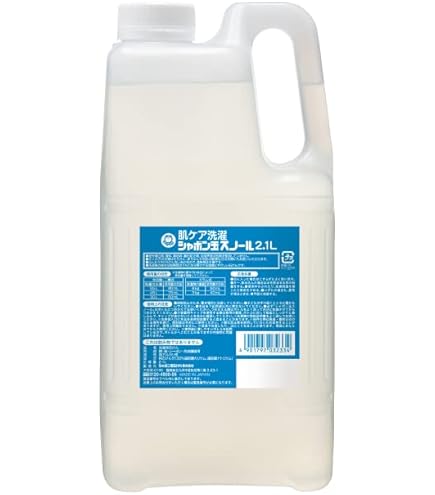 Amazon | シャボン玉 無添加石けん 衣料用液体洗剤 スノール 5L 大容量