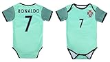 World Cup Baby Cristiano Ronaldo # 7 Portugal Soccer Jersey Onesieベビー乳児と幼児ロンパースプレミアム品質 18-24