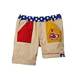 ミキハウス(mikihouse) 消防車プッチー ６分丈パンツ (12-3102-618) 90cm マルチ（87）