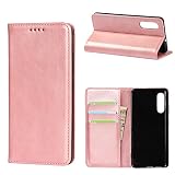 Pelanty for Galaxy A41 手帳型ケース SC-41A / SCV48 携帯カバー 合成皮革+TPU 内蔵磁気 財布型カバー 収納ポケット 横置きスタンド機能 サムスン ギャラクシーA41 スマホケース 耐衝撃性 ピンク