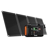 FlashFish ポータブル電源 60Wソーラーパネル セット 151Wh 40800mAh AC200W出力 純正弦波