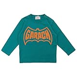 【H28年春物】 GARACH(ギャラッチ) 天竺ロゴPt長袖Tシャツ 90cm/Gn NO.AH-1621411