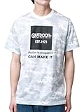 [アウトドアプロダクツ] Tシャツ メンズ 半袖 カモフラ ロゴ 迷彩 プリント カジュアル ホワイト L