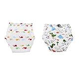 Baosity ベビー　布おむつ　おむつ　トイレ　トイレトレーニングパンツ　6層コットン　再使用可能　快適な　かわいい