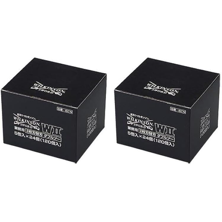 Amazon.co.jp: WCN ウイルキンソン WⅡ 業務用2枚刃替刃 ダブルツー