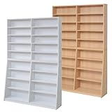 1ｃｍ単位で棚板が調整できる大収納ラック　（幅120cm）ナチュラル