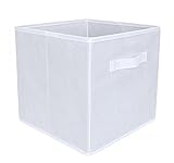 Orange 収納ボックス インナーボックス 幅27×奥行27×高さ28㎝ (一個売り, ホワイト)