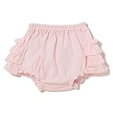 ギンガムチェックフリルカバーパンツ ライト ピンク F