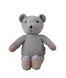 ブロッコリーハウス くまのぬいぐるみ タオル地 ディーベア クマ 小さい キッズ 子供 モダール コットン 洗える 30cm グレー