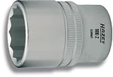 HAZET(ハゼット) ソケット 12角 900Z-24 二面幅:24×差込角:12.7×全長:44mm 1個