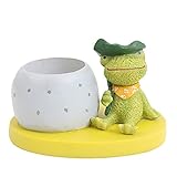 Ochine　可愛い植木鉢　フラワーポット　デザイン小物　インテリア　アウトドア　デコレーション　多肉植物 寄せ植え 鉢 おしゃれ　収納スタンドにも　両用 (カエル)