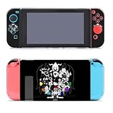 Switch カバー アンダーテール Switch ケース 分体式 Switchゲーム機保護ケース Switchスイッチ ケース 保護カバー 保護ケース 本体カバー ハードケース スイッチカバー ゲーム機 互換性がある 兼用ケース PC製 高感度 滑り止め 指紋防止 防塵 耐衝撃 全面保護 軽薄 着脱簡単 Switch対応 おしゃれ 可愛い 人気 プレゼント