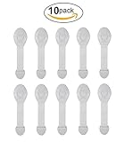 Joinvalue ベビーガード ストッパー 引き出し 耐震ラッチ ストッパー ロック 扉 地震対策 いたずら防止 安全ロック ベルト防災子供 安全ロック 指はさみ 防止セット (ホワイト１０個入)