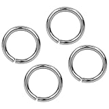 協進エル 附属金具 丸カン 18mm 4コ入 ニッケル 1171006-01 71006-01