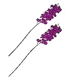 ALEKO 2 fopr23人工23インチゴージャスなOrchid Flowerカラーパープル、2のセット