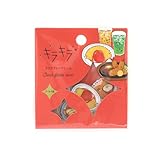 ワールドクラフト シール キラキラクリアフレークシール レストラン KFS-025