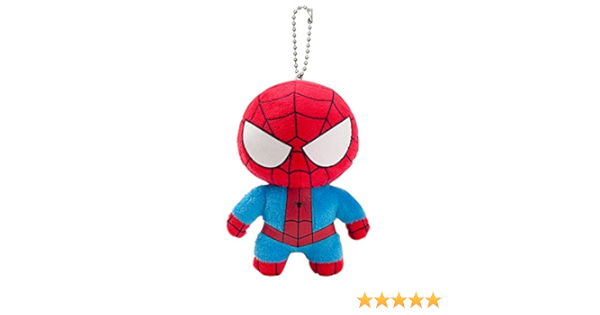 Amazon マーベル カワイイ Sサイズぬいぐるみ ボールチェーン付き スパイダーマン ぬいぐるみ おもちゃ