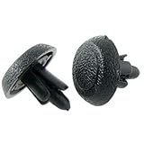 車のトラックプラスチック部品黒はスクリューリベット10個の拡張