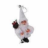 Kicode Christmas Tree Santa Claus Hanging Decor Candy Bag Ornaments Pendant Xmas Decoration Party Ho
