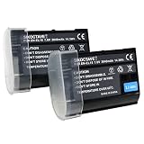 str EN-EL15/EN-EL15a/EN-EL15b/EN-EL15c ニコン 互換バッテリー2個セット D810A D750 D810 D800 D800E D850 D600 D610 D500 D7000 D7100 D7200 D7500 D780 / ニコン 1 V1 / Z5 / Z6 / Z6 II / Z6 Mark 2 / Z7 / Z7 II / Z8 / Zf 等対応