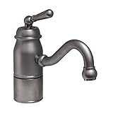 Whitehaus 3-3163-LSC Beluga Series Satin Chrome Metal Single Handle Bar and Prep Faucet [並行輸入品]