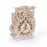 つくるんです® 日本語説明書付 動く 3D ウッドパズルシリーズ (振り子時計)