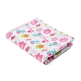 ベビー用 おむつ替えシート 防水 三層オムツ 40×60cm ピンク