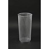 メッシュ傘立て 丸型 【約10本用】 スチール 底部緩衝材付き SV シルバー(銀)