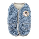 Jimjis 犬服 秋冬 サンゴベルベット 犬の冬服 暖かい ペット服 厚い ドッグウェア パーカー 小中型犬 防寒 着脱簡単 抜け毛防止 ペット用品 ペット衣類 小型犬 中型犬洋服 猫服