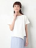 Angeliebe エンジェリーベ マタニティ 授乳 しやすい フロント レイヤー トップス 妊婦服 産前 産後 半袖 S ～ M オフ