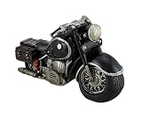 ブラッククルーザースタイルオートバイSculptural Coin Bank