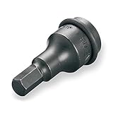 TONE インパクト用ヘキサゴンソケット 差込角12.7mm 二面幅17mm HP4AH-17