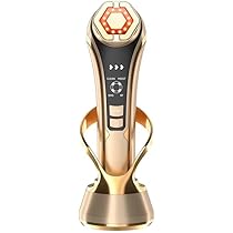 Amazon.co.jp: 美顔器 1台多役 EMSイオン導入導出 RF美顔器（高周波