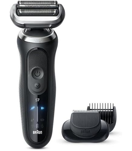 Amazon | ブラウン 電気シェーバー 72-G7500CC グレー シリーズ7 洗浄