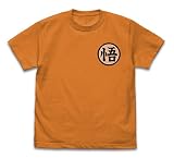 コスパ ドラゴンボールZ 悟空 マーク Tシャツ ORANGE Lサイズ