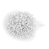 uxcell ゴムグロメット　バーグラミット 1000個入り　4mm 11mm 両面 ?枢保護 ラバー ホワイト ワイヤガイド