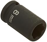 Grey Pneumatic 908MS 0.25 in. Surface Drive x 8 mm. Standard
