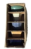 2.5号色釉5点揃（植木鉢）<br>【和風植木鉢 ミニ盆栽鉢 陶器 磁器】