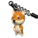 ペットラバーズ 犬種 お犬様 vol.1 Shiba 柴犬 赤 プチコード 松葉紐 ストラップ MA-4001