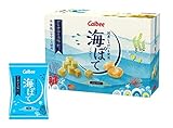 【沖縄限定】カルビー 海ぽて アーサマース味 国産じゃがいも使用 20g×8袋入り