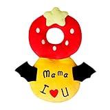 Davcor Moring 可愛いリュック 赤ちゃん ごっつん防止 ケガ防止 乳幼児用 頭を保護できる 怪我防止 衝撃防止 よちよち歩きの赤ちゃんにぴったり イチゴS