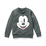 【Disney】ディズニー　裏毛トレーナー　ミッキーマウス　80