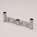 ホップストア カーブミラー ガレージミラー用 二面用取付金具 中型専用 HPS-2面用金具34φ 日本製 yh405