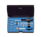 GEDORE 6172450 1/4' Socket Set, 3/16-1/2AF (14 Pieces) [並行輸入品]