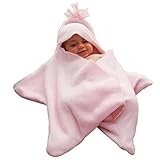 Aliciga ベビー服 新生児 ブランケット 前開き 綿100% 幼児 おもしろい 五芒星 出産祝い ガーゼタオル 男の子 女の子 昼寝 かわいい 寝袋 保温 冷房 寒さ対策 エアコン毛布 柔らかい